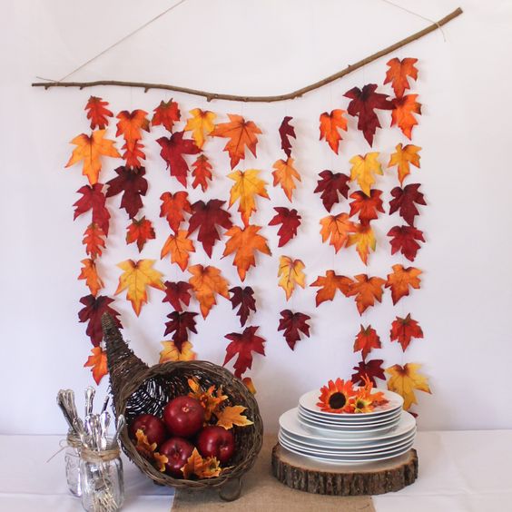 podzimní dekorace do bytu