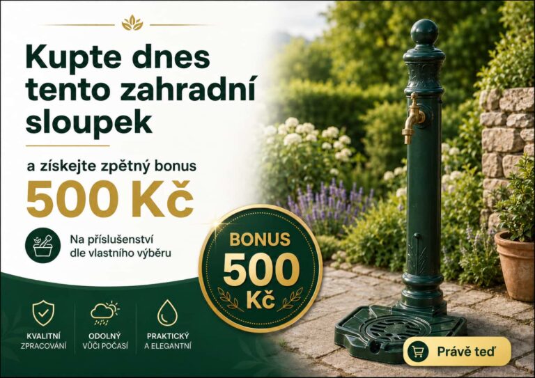 Vodovodn&iacute; sloupek sleva
